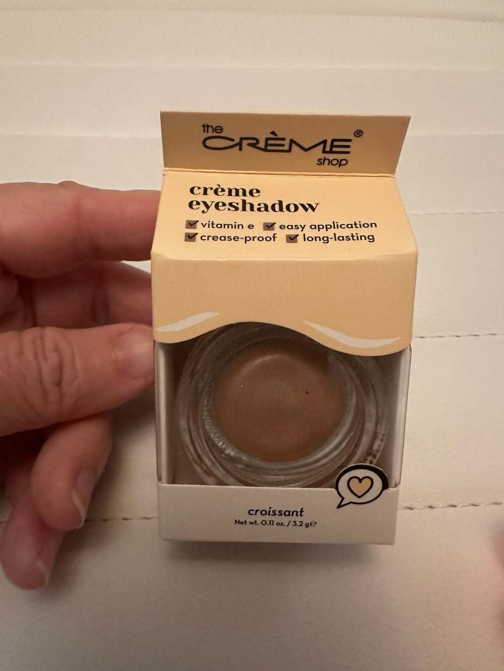 The Crème Shop Crème Eyeshadow - Croissant